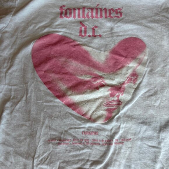 Fontaines D.C. women’s band T shirt Romance - Picture 3 of 7